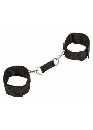 Черные наручники Bondage Collection Wrist Cuffs