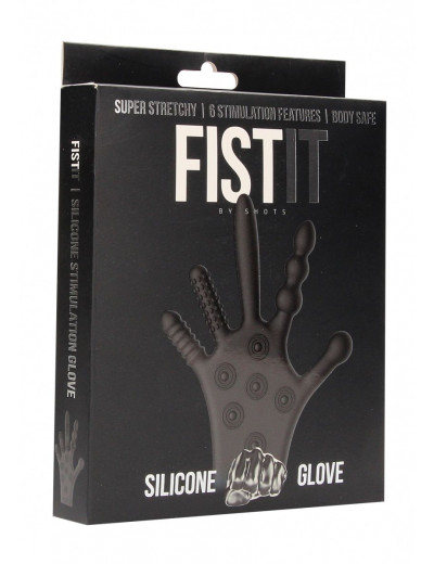 Черная стимулирующая перчатка Stimulation Glove