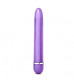 Фиолетовый тонкий классический вибратор Slimline Vibe - 17,8 см.
