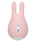 Розовый клиторальный стимулятор Sugar Bunny - 9,5 см.