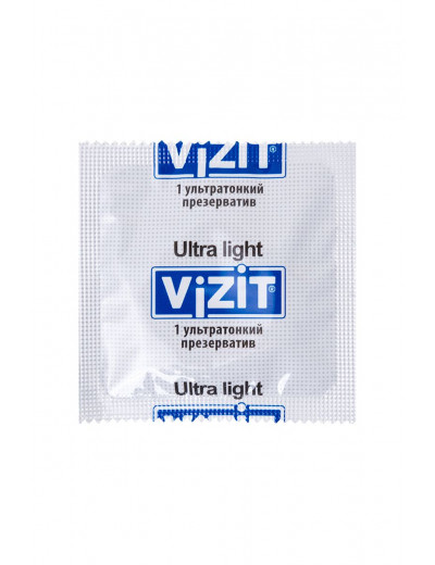 Ультратонкие презервативы VIZIT Ultra light - 3 шт.