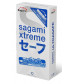 Презервативы Sagami Xtreme Ultrasafe с двойным количеством смазки - 10 шт.