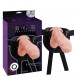 Телесный страпон 8.5  JAMES DEEN Strap-On - 15 см.
