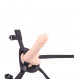 Телесный страпон 8.5  JAMES DEEN Strap-On - 15 см.