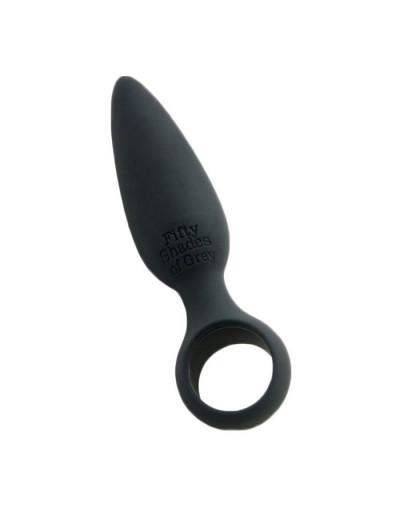 Чёрная анальная пробка Butt Plug - 10,8 см.