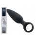 Чёрная анальная пробка Butt Plug - 10,8 см.