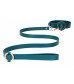 Зеленый ошейник с поводком Collar With Leash