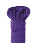 Фиолетовая веревка для фиксации Deluxe Silky Rope - 9,75 м.