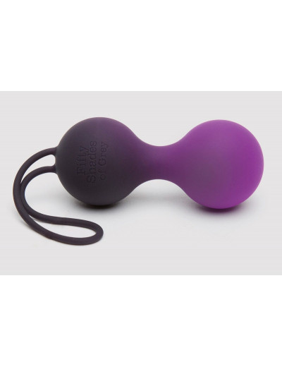 Черные, меняющие цвет вагинальные шарики Inner Goddess Colour-Changing Jiggle Balls 90g