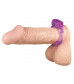 Фиолетовое эрекционное виброкольцо Bliss Mate Vibration Cock Ring