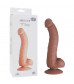 Коричневый фаллоимитатор SEDUCER  G  Dong - 21,5 см.
