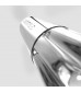 Серебристая перезаряжаемая вибропуля Bathmate Vibrating Bullet Vibe Chrome