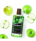 Массажное масло WARMup Green Apple с ароматом яблока - 150 мл.