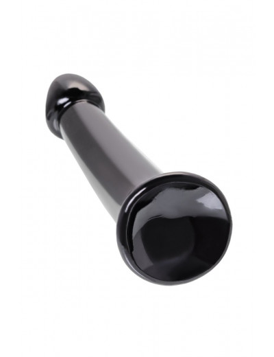 Черный нереалистичный фаллоимитатор Jelly Dildo L - 20 см.