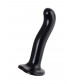 Черный стимулятор для пар P G-Spot Dildo Size XL - 19,8 см.