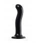 Черный стимулятор для пар P G-Spot Dildo Size XL - 19,8 см.
