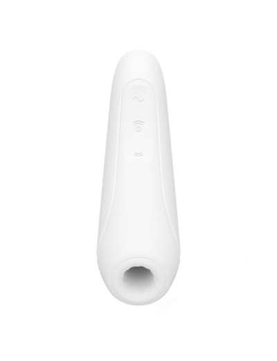 Белый вакуум-волновой стимулятор Satisfyer Curvy 1+