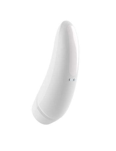 Белый вакуум-волновой стимулятор Satisfyer Curvy 1+