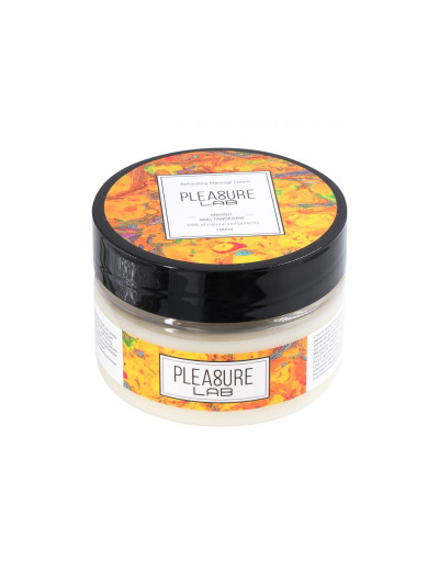 Массажный крем Pleasure Lab Refreshing с ароматом манго и мандарина - 100 мл.