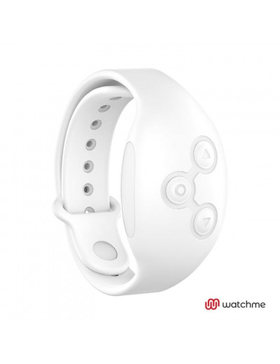 Зеленое виброяйцо с белым пультом-часами Wearwatch Egg Wireless Watchme