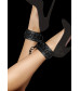 Черные поножи Luxury Ankle Cuffs