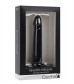 Чёрная насадка на пенис Realistic Treasure