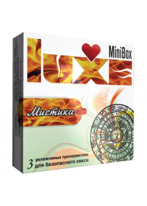 Презервативы Luxe Mini Box  Мистика  - 3 шт.