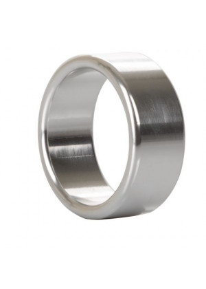 Серебристое эрекционное кольцо Alloy Metallic Ring Medium