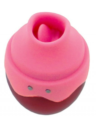 Розовое яичко с подвижным язычком HAPPY EGG