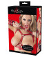 Красный комплект БДСМ-аксессуаров Harness Set