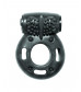 Черное эрекционное кольцо с вибрацией Rings Axle-pin