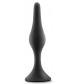 Черная анальная пробка Beginner Plug Large - 13,3 см.