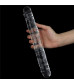 Прозрачный двусторонний фаллоимитатор Flawless Clear Double Dildo - 30 см.