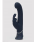 Темно-синий вибратор-кролик Greedy Girl Real-Feel Rabbit Vibrator - 25,4 см.