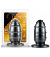 Черная анальная пробка Fuc Plug - 20,9 см.