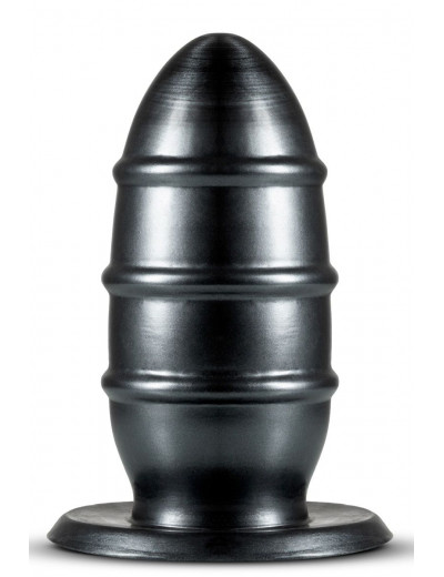 Черная анальная пробка Fuc Plug - 20,9 см.