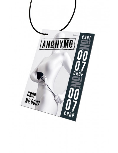 Черный стек Anonymo - 36 см.