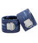 Синие джинсовые наручники Roughend Denim Style