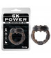 Дымчатое двойное эрекционное кольцо Dual Enhancement Ring