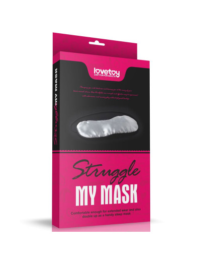 Сплошная маска на глаза Struggle My Mask
