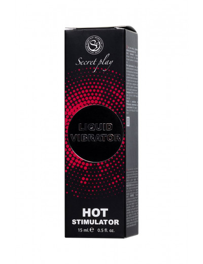 Разогревающий гель с эффектом вибрации Liquid Vibrator Hot Stimulator - 15 мл.