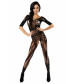 Оригинальный кэтсьюит с геометрическими узорами