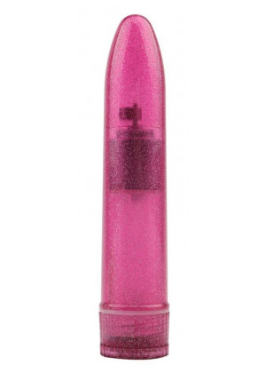 Розовый мини-вибратор Slim Mini Vibe - 13,2 см.