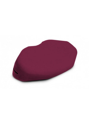 Бордовая вельветовая подушка для любви Liberator Retail Arche Wedge