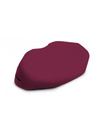 Бордовая вельветовая подушка для любви Liberator Retail Arche Wedge