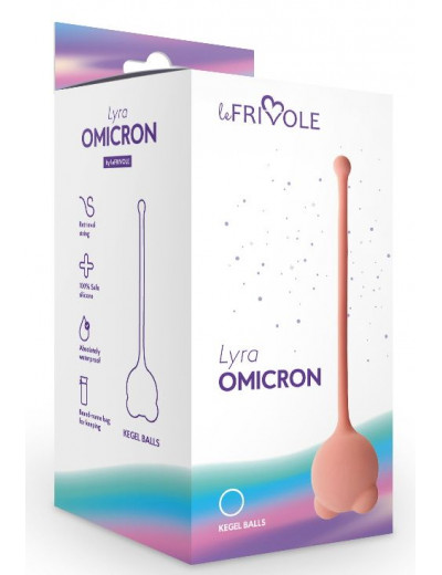 Персиковый вагинальный шарик Omicron