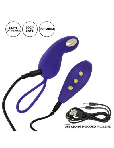 Фиолетовый вибротренажёр Кегеля с электростимуляцией Intimate E-Stimulator Remote Teaser