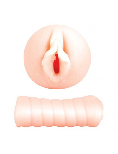 Мастурбатор-вагина REALSTUFF SMOOTH PUSSY TO-GO