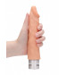 Телесный вибратор-реалистик Vibrating Dildo - 19,5 см.