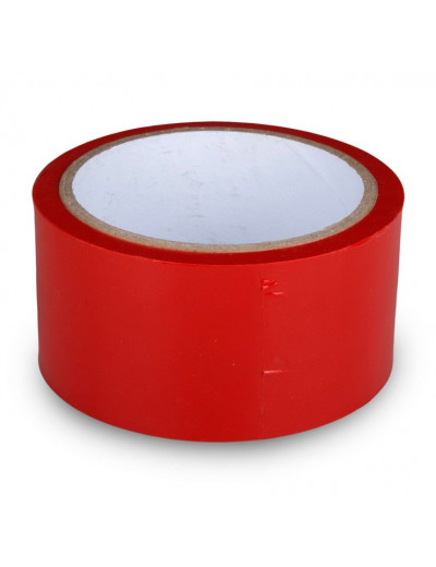 Красная лента для бондажа Easytoys Bondage Tape - 20 м.